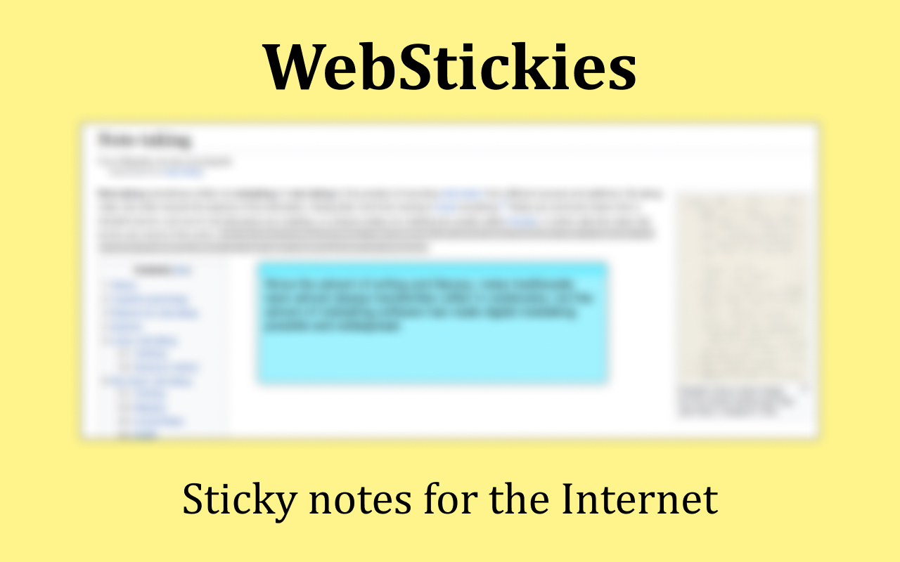WebStickies - 截图 4