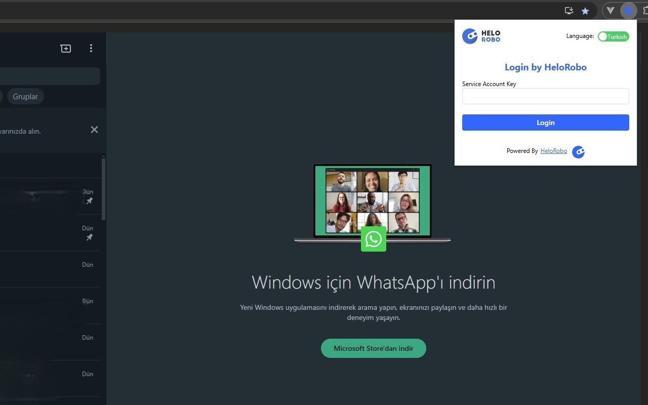 HeloRobo Backup Whatsapp Chats - 截图 1