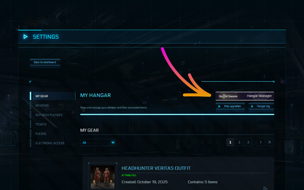 Guildswarm - Hangar Manager Extension - 截图 2