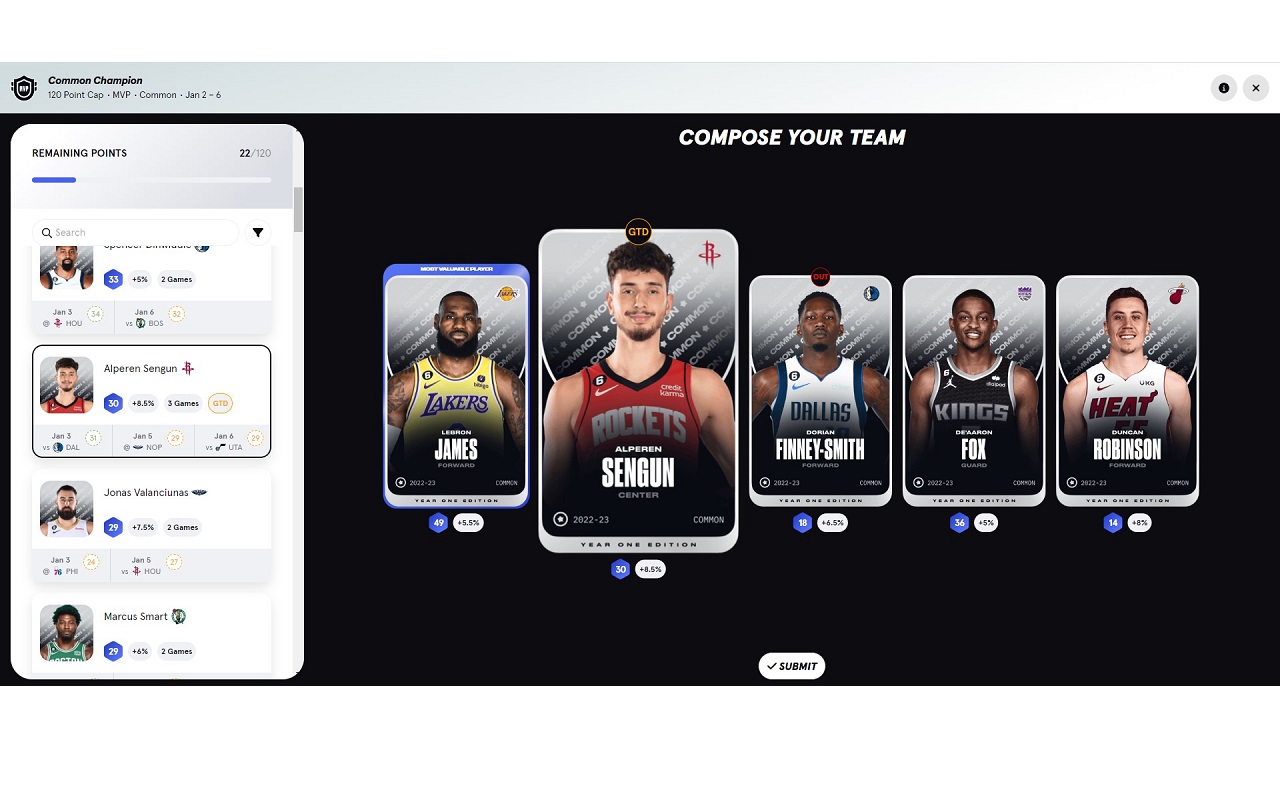 Sorare NBA Jet - 截图 2