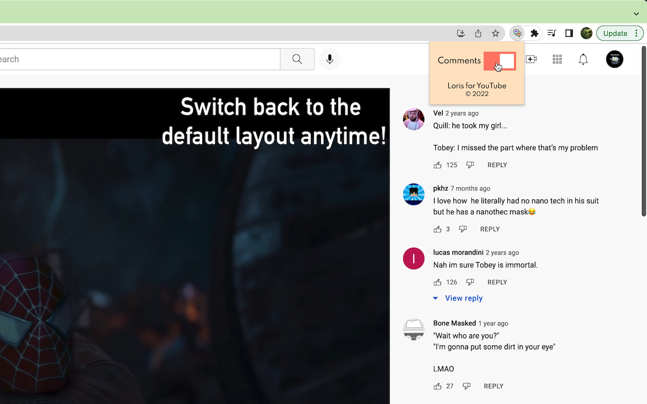 Fern for YouTube - 截图 2