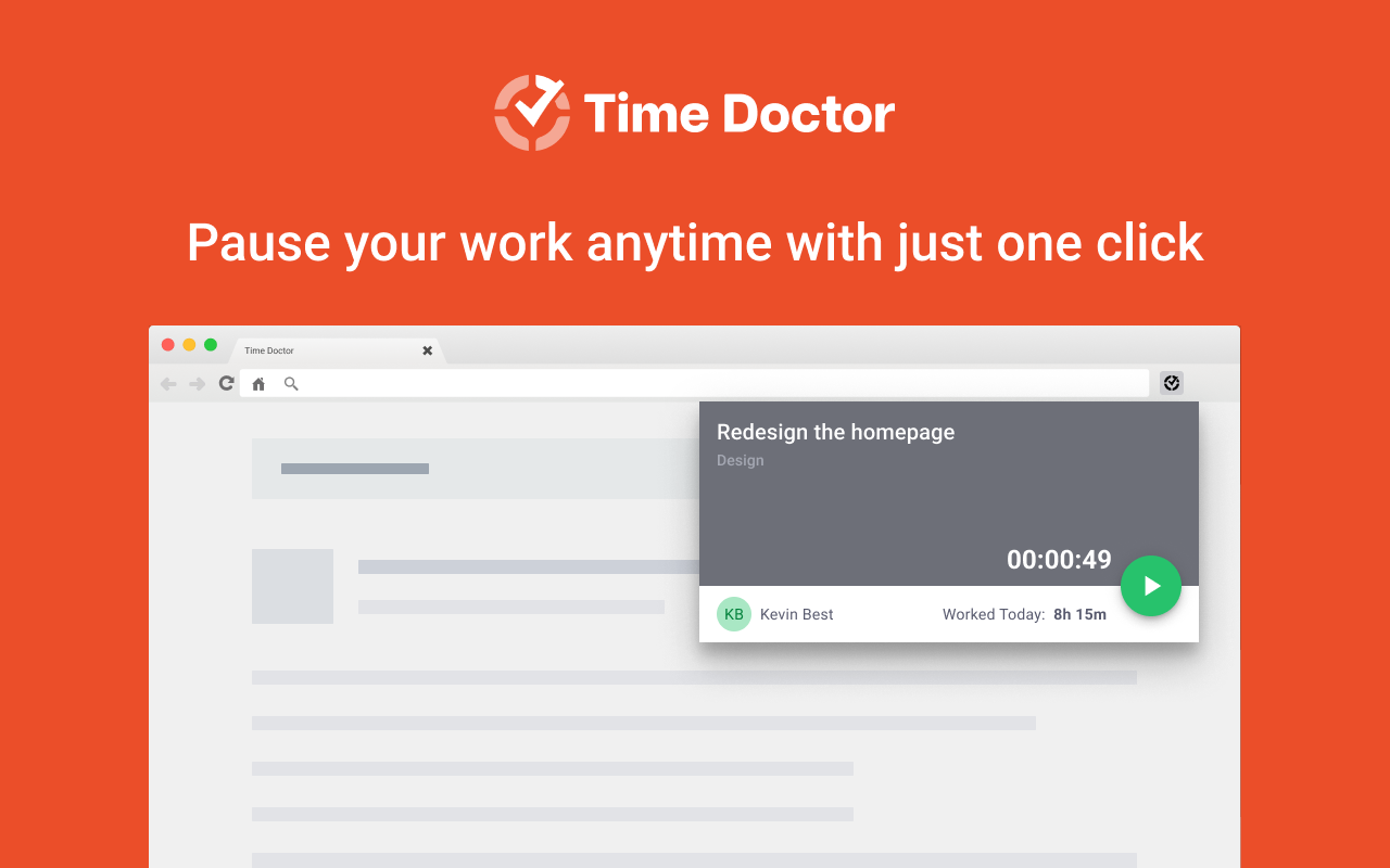 Time Doctor: Workforce Analytics and Time Tracker - 截图 1