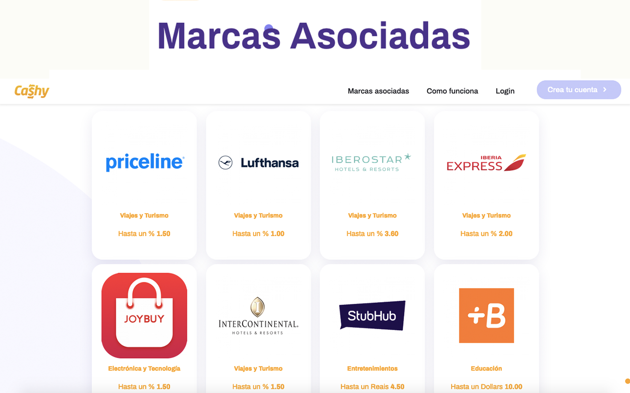 Cashy: Obtén cashback por tus compras - 截图 2