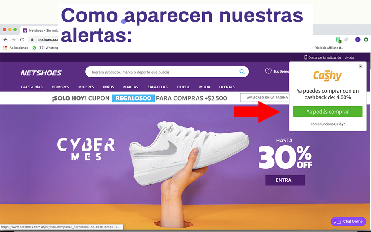 Cashy: Obtén cashback por tus compras - 截图 3