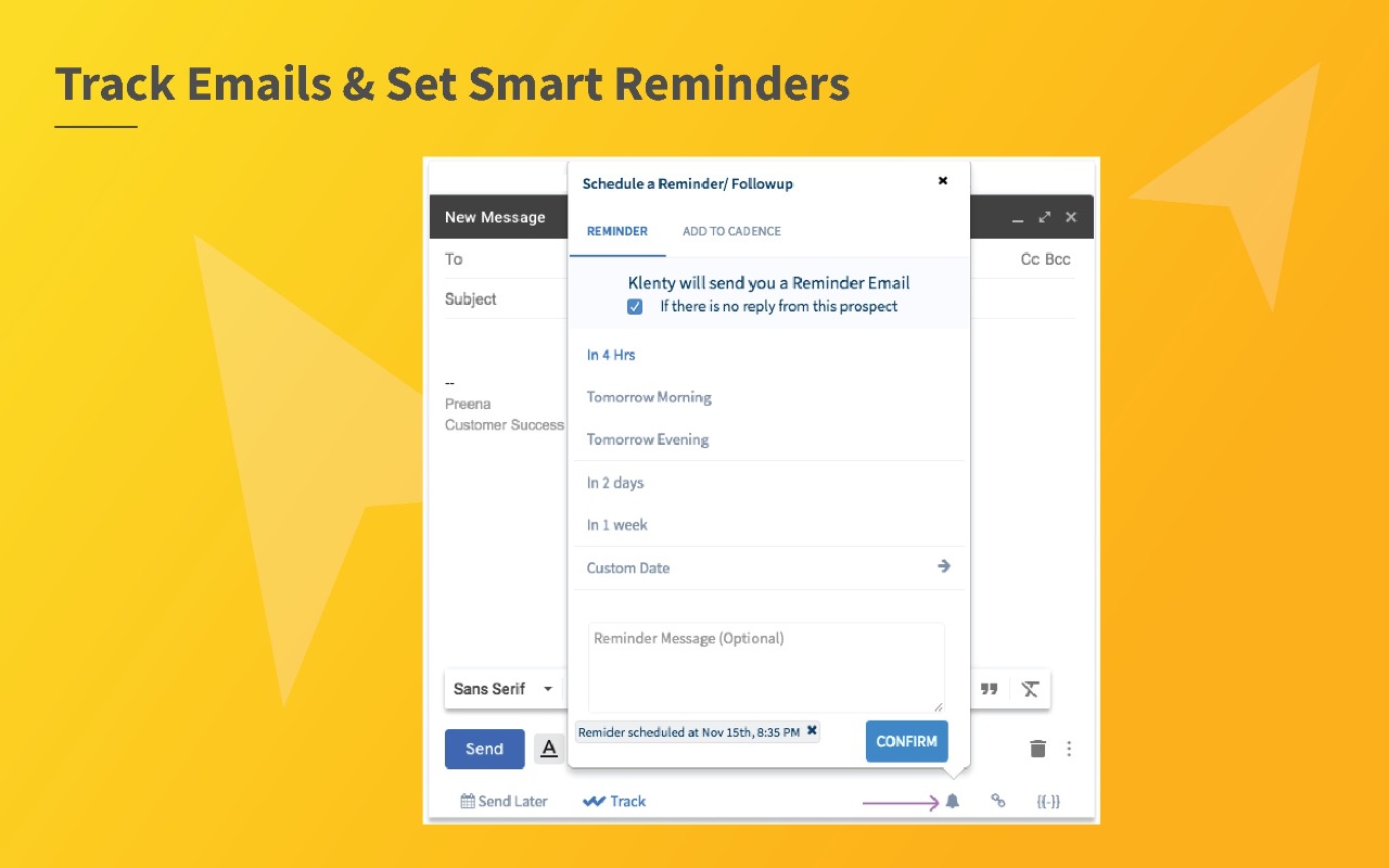 Klenty: Email Outreach & Tracking from Gmail - 截图 5