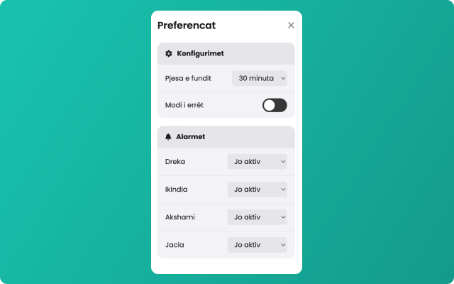 Takvimi Sot Popup - 截图 4