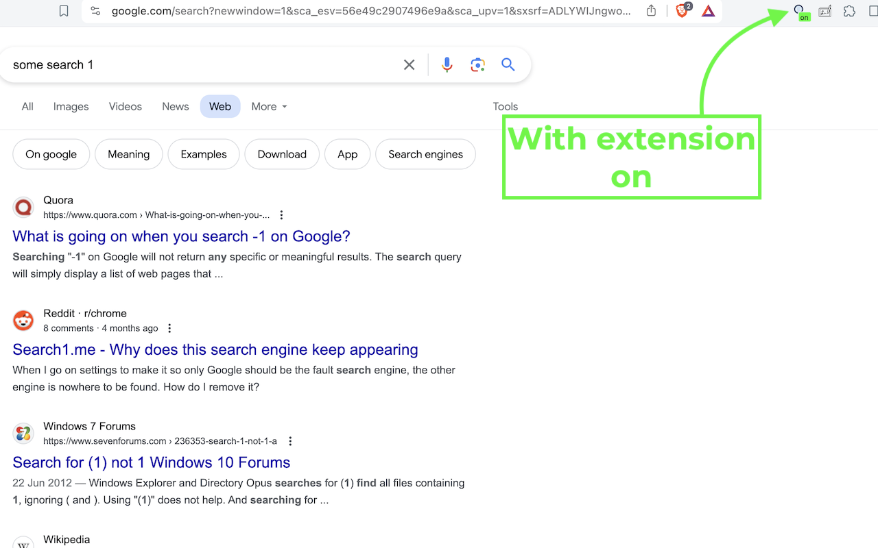 Classic Web Search for Google - 截图 3