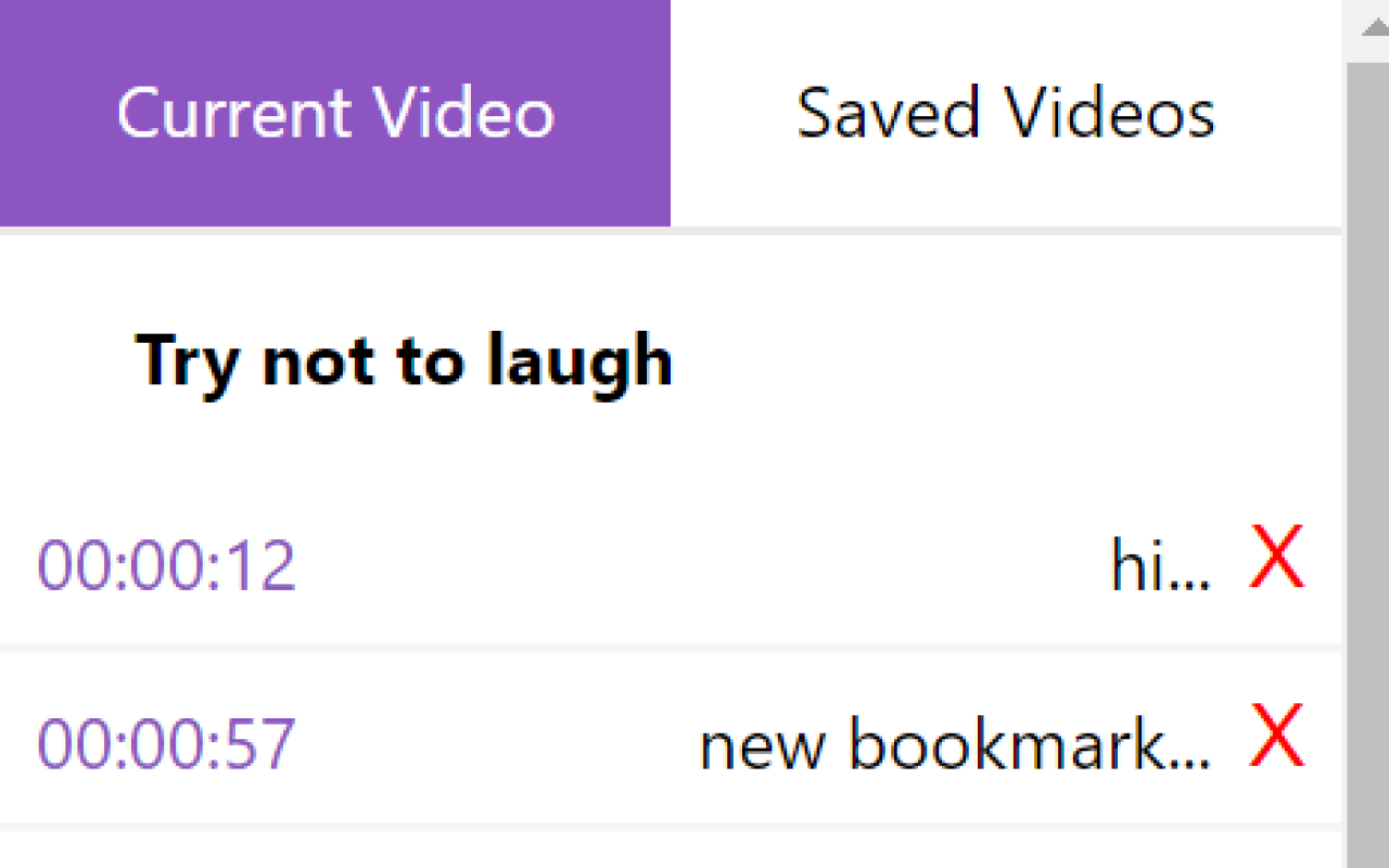 Youtube Bookmarker - 截图 2