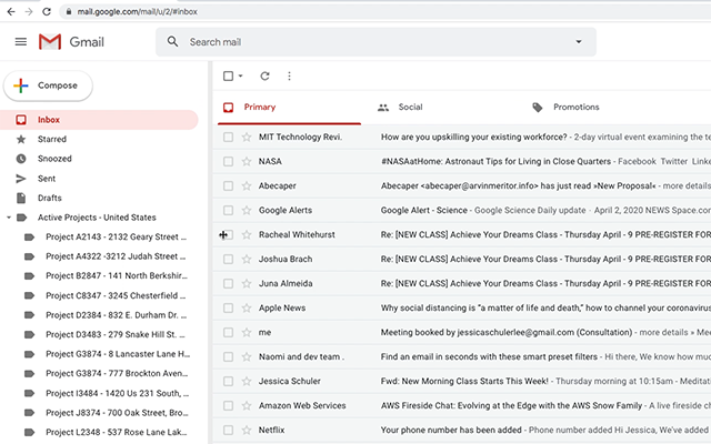 Resize Gmail Sidebar by cloudHQ - 截图 5