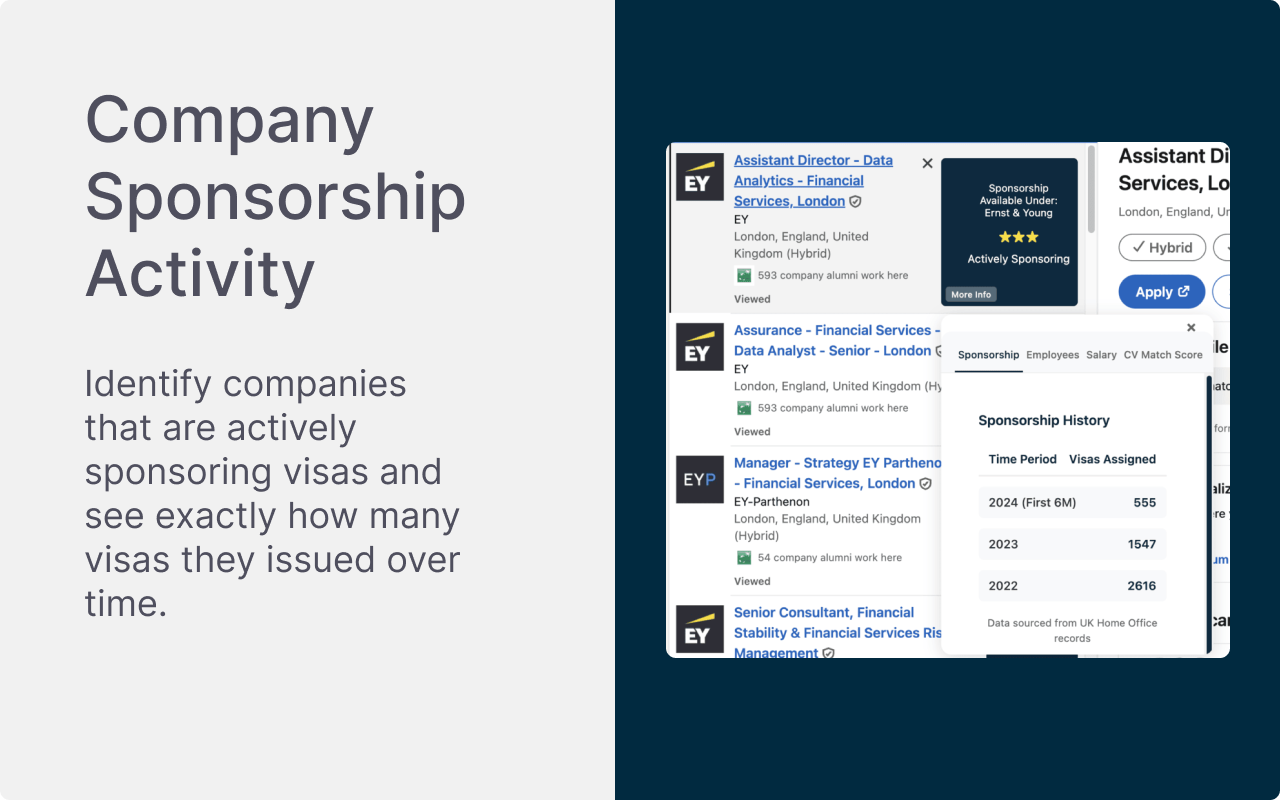 UK Visa Sponsorship Checker: Use AI to find a visa sponsored job - 截图 4