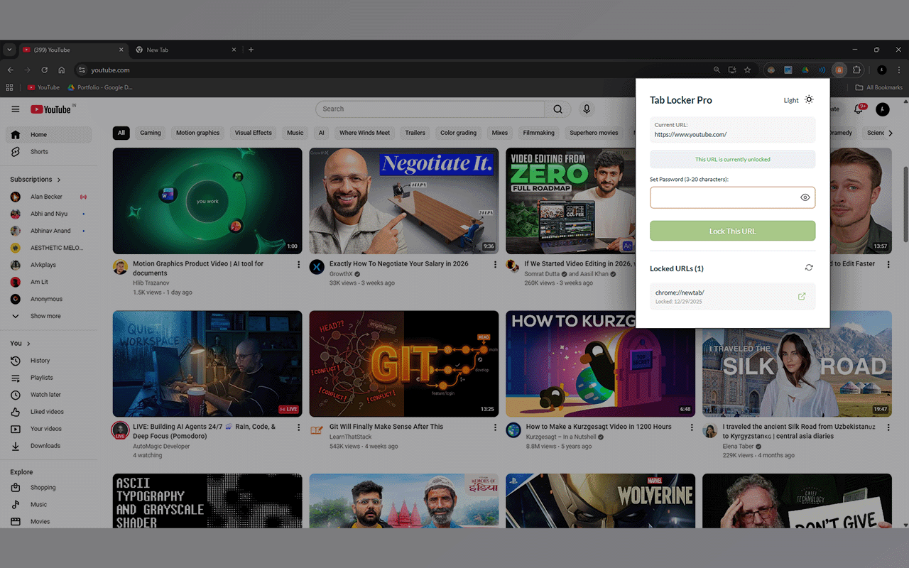 Tab Locker Pro - 截图 2
