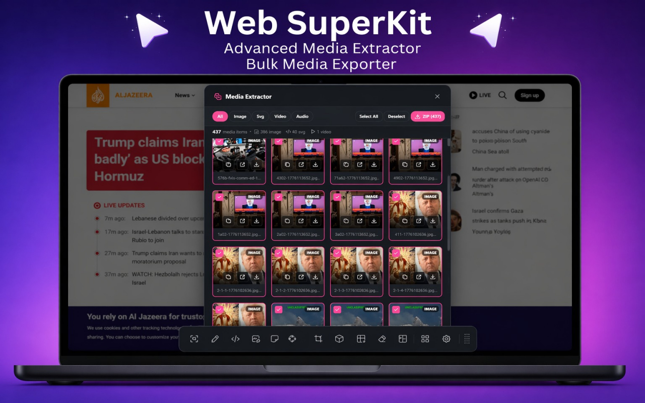 Web SuperKit - Powerful Extension for Everything (1MB) - 截图 2