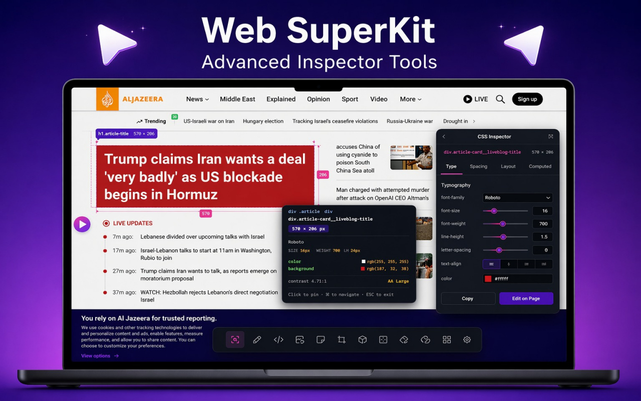 Web SuperKit - Powerful Extension for Everything (1MB) - 截图 3