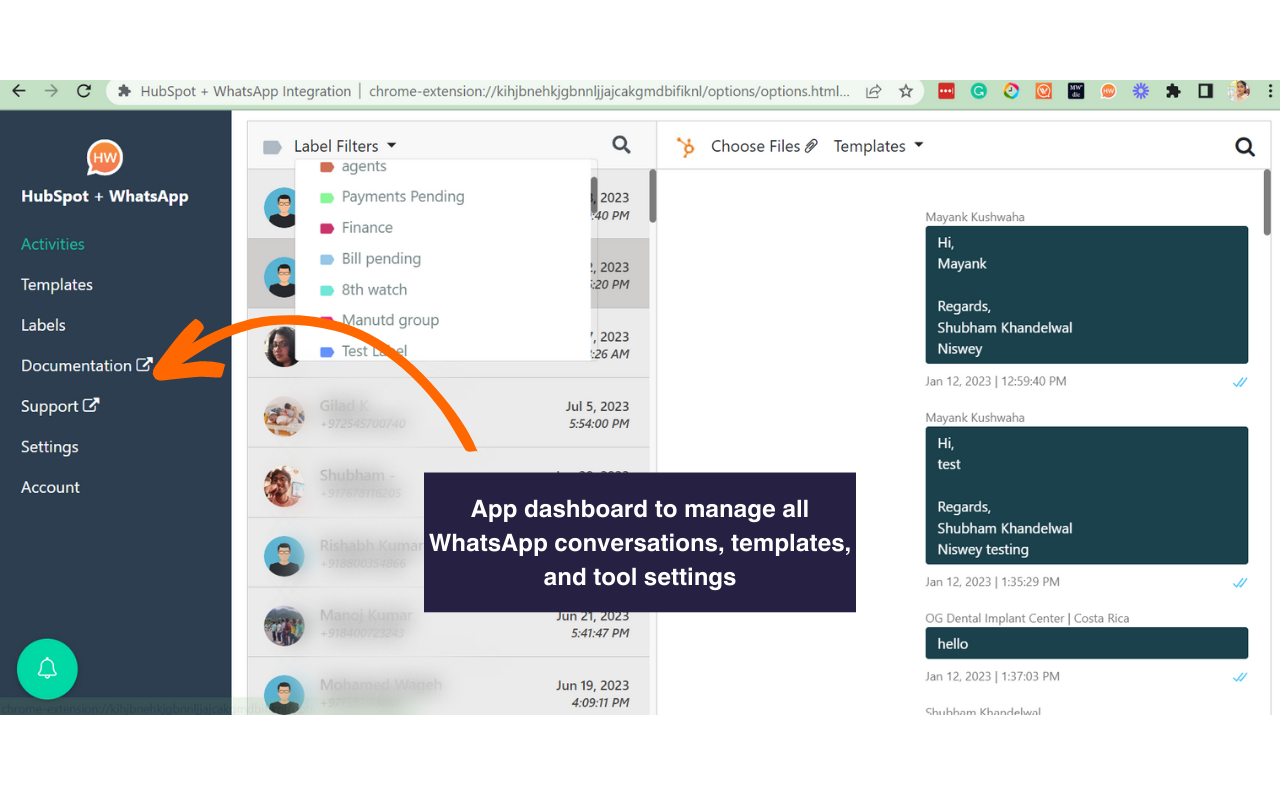 WhatsApp HubSpot Connect - 截图 5