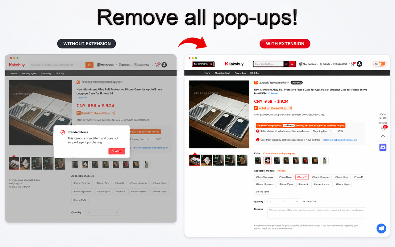 Kakobuy+ - 截图 1