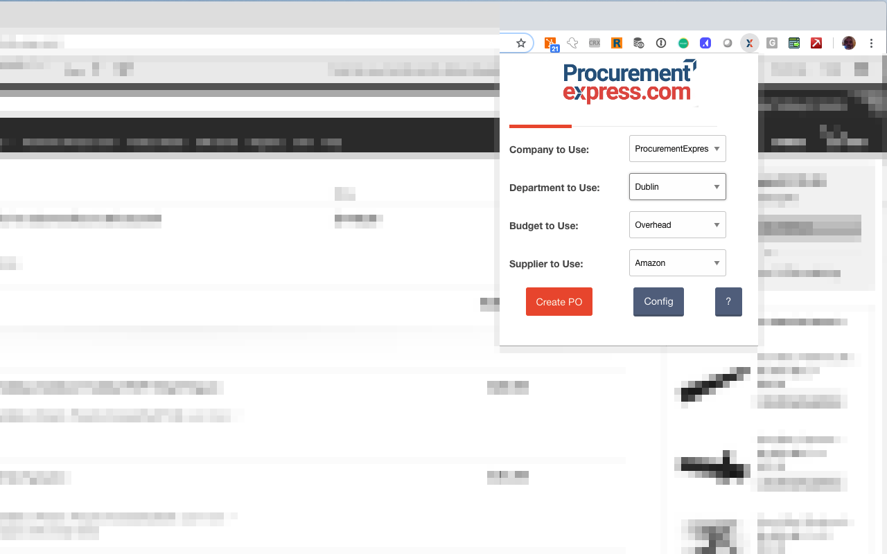 Punch Out for ProcurementExpress.com - 截图 1