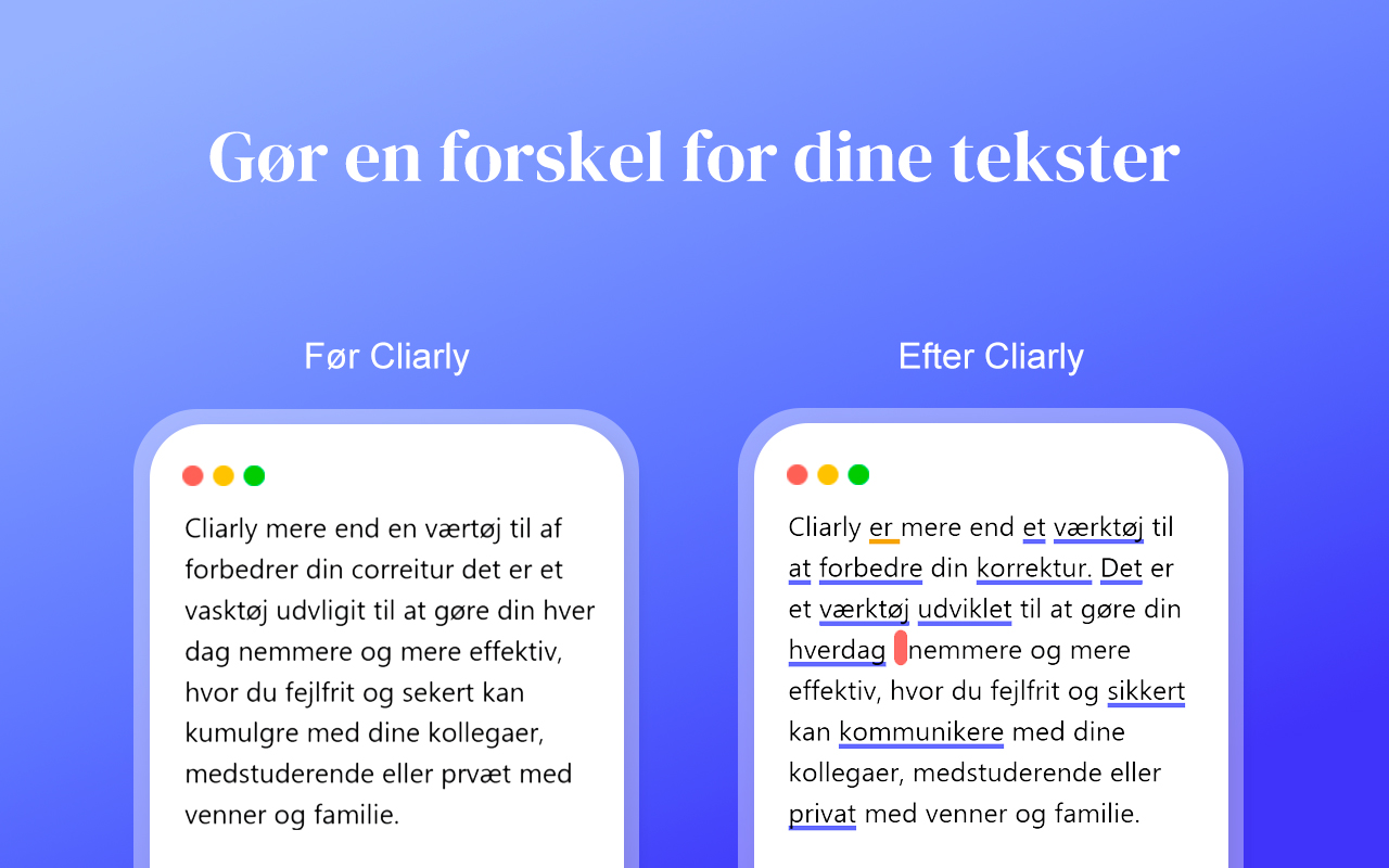 Cliarly: Læse- og skriveværktøj - 截图 2