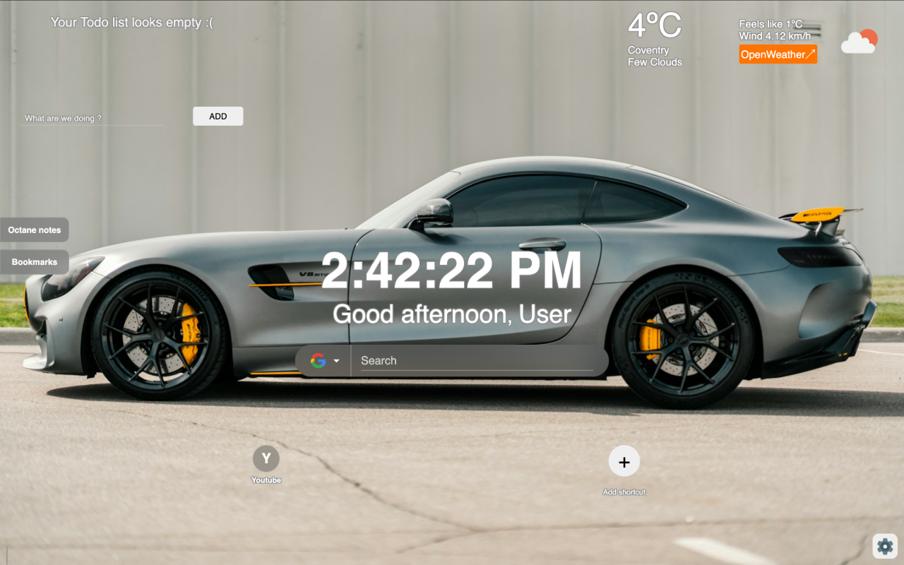 Octane Dashboard - 截图 3