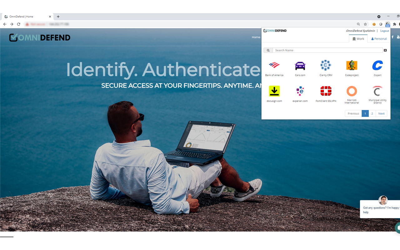 OmniDefend SSO Extension - 截图 3