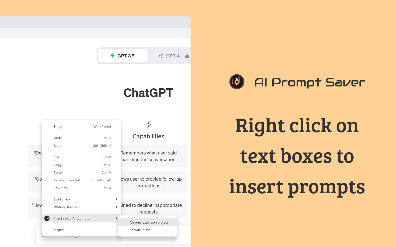 AI Prompt Saver - 截图 3