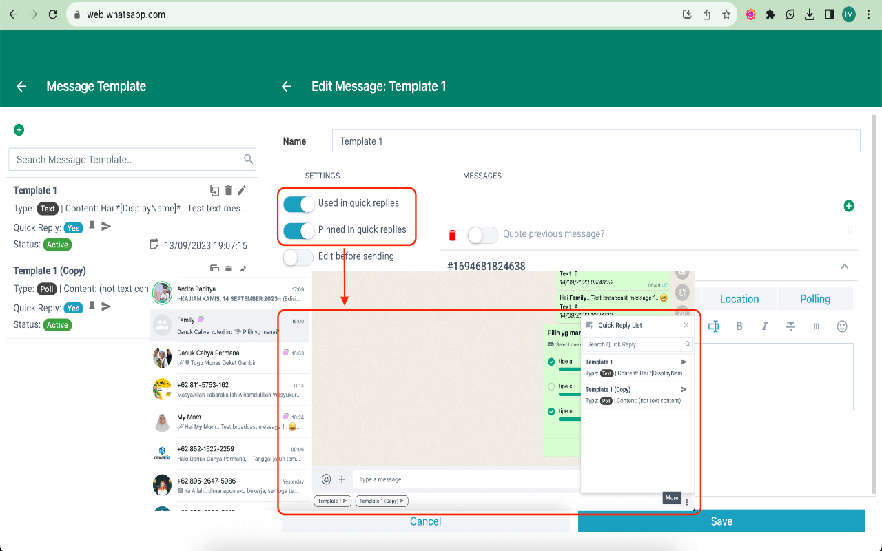 WA Gear - WhatsApp Campaign and CRM - 截图 3