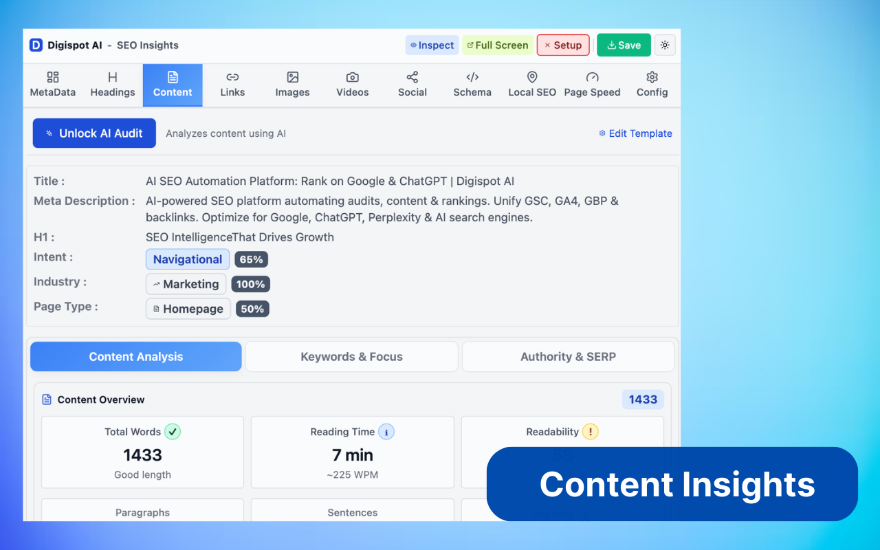 Digispot AI - SEO Insights - 截图 4