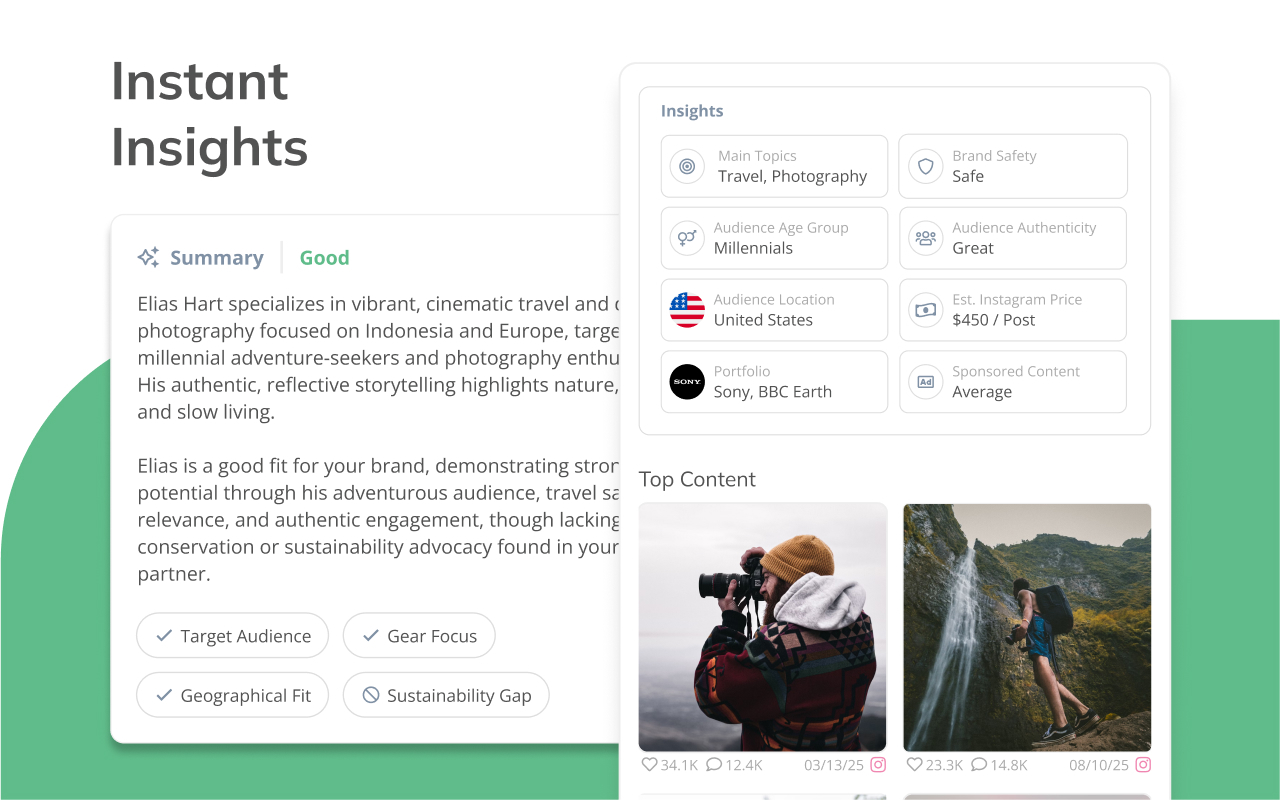 Klear Influencer Marketing - 截图 2