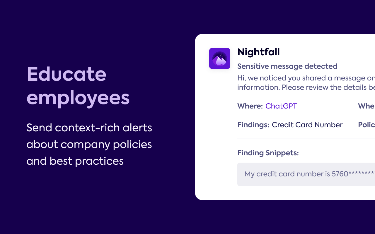 Nightfall DLP for Browsers - 截图 3