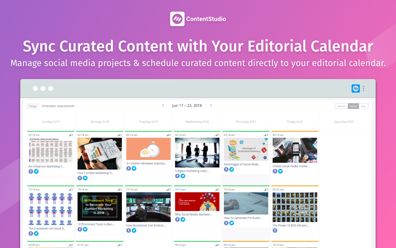 ContentStudio - Social Media Scheduler - 截图 5