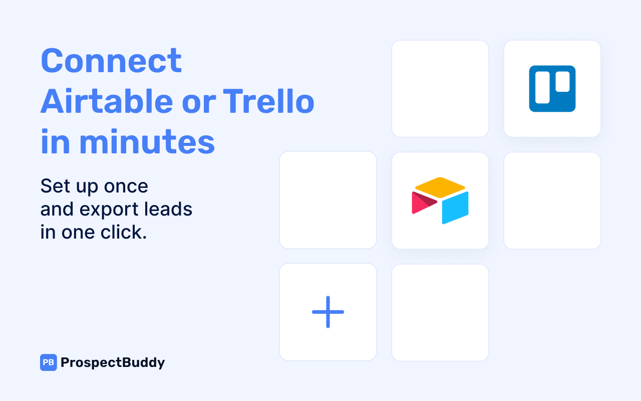 ProspectBuddy — LinkedIn Prospecting Tool for Airtable & Trello - 截图 3