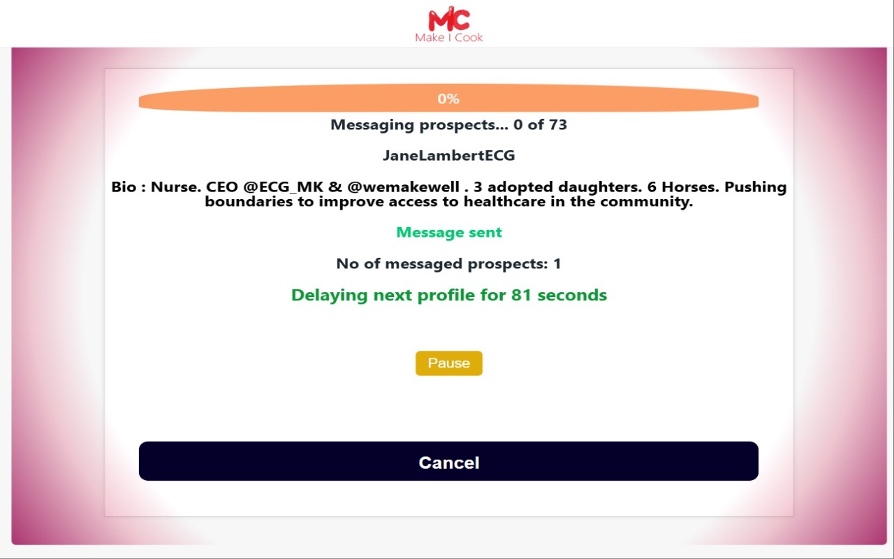 Twitter X Dm Outreach tool - X Cold Dm, Leads scraping, CRM - 截图 3