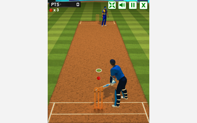游戏 Cricket Batter Challenge 的 Web 客户端 - 截图 2