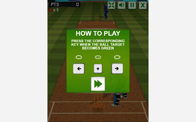 游戏 Cricket Batter Challenge 的 Web 客户端 - 截图 3