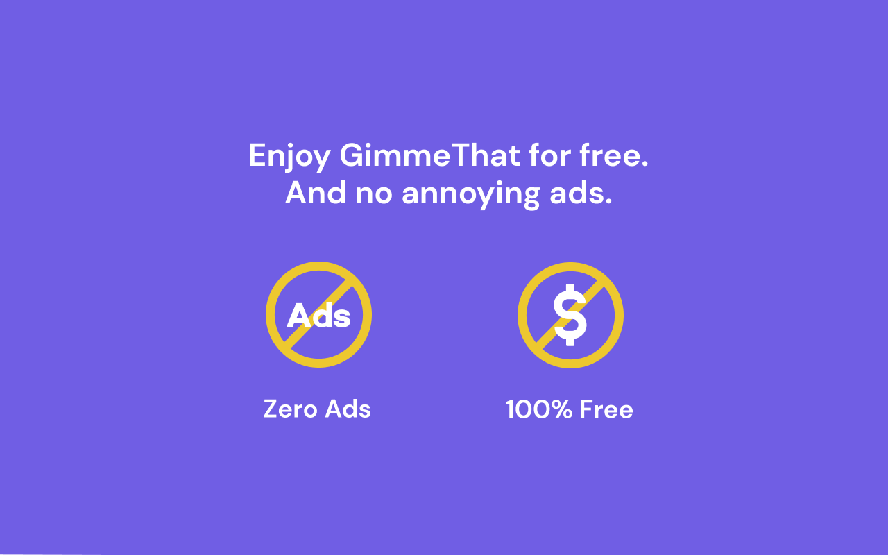 GimmeThat - Universal Wishlist for Shopping - 截图 4