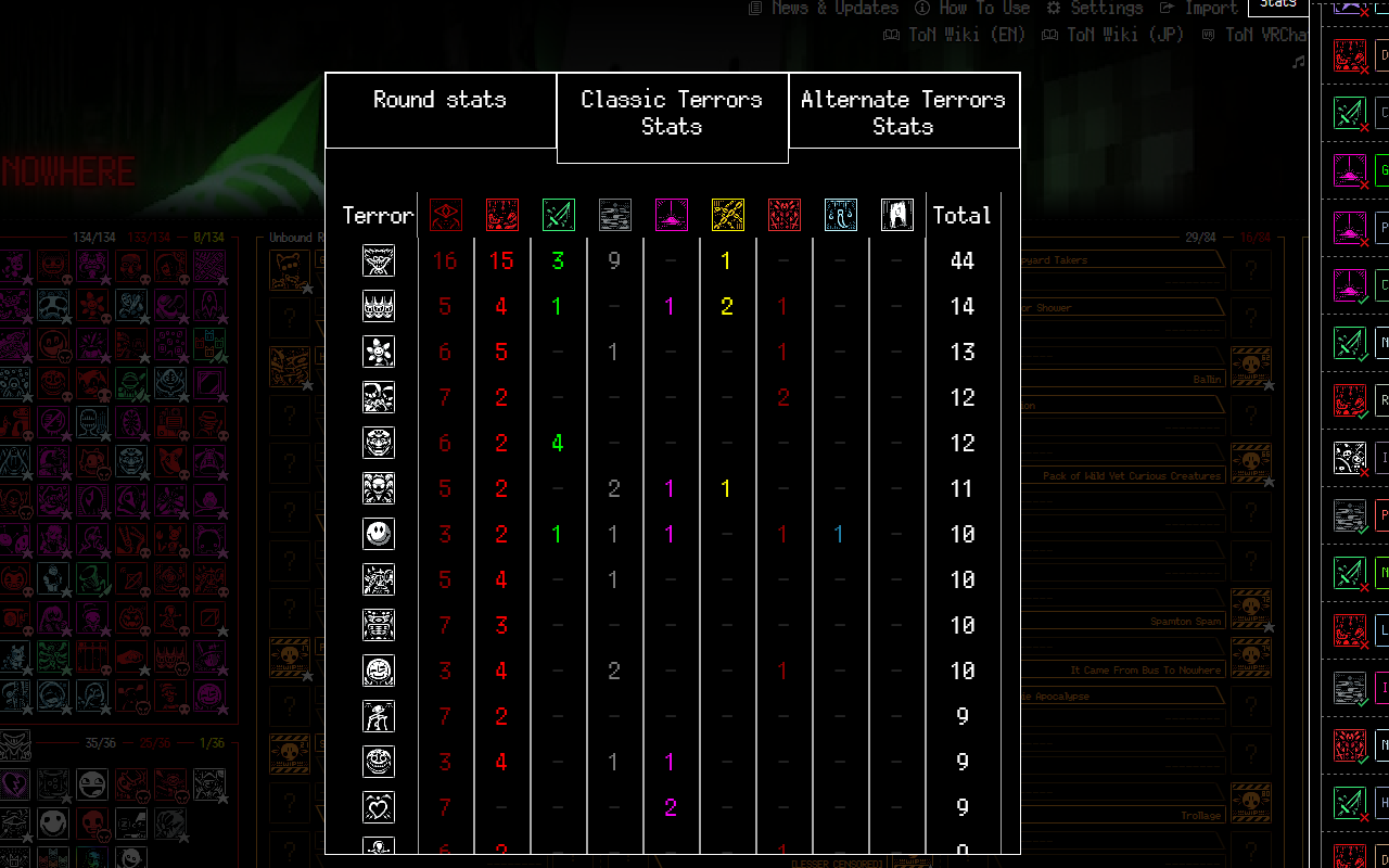 ToN tracker+ - 截图 2