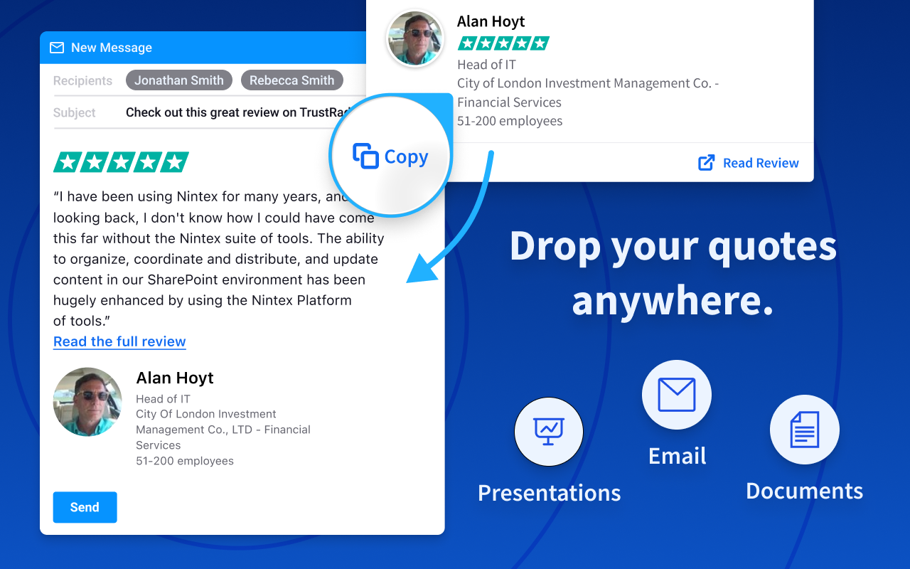 TrustRadius Quote Finder for Sales Reps - 截图 2