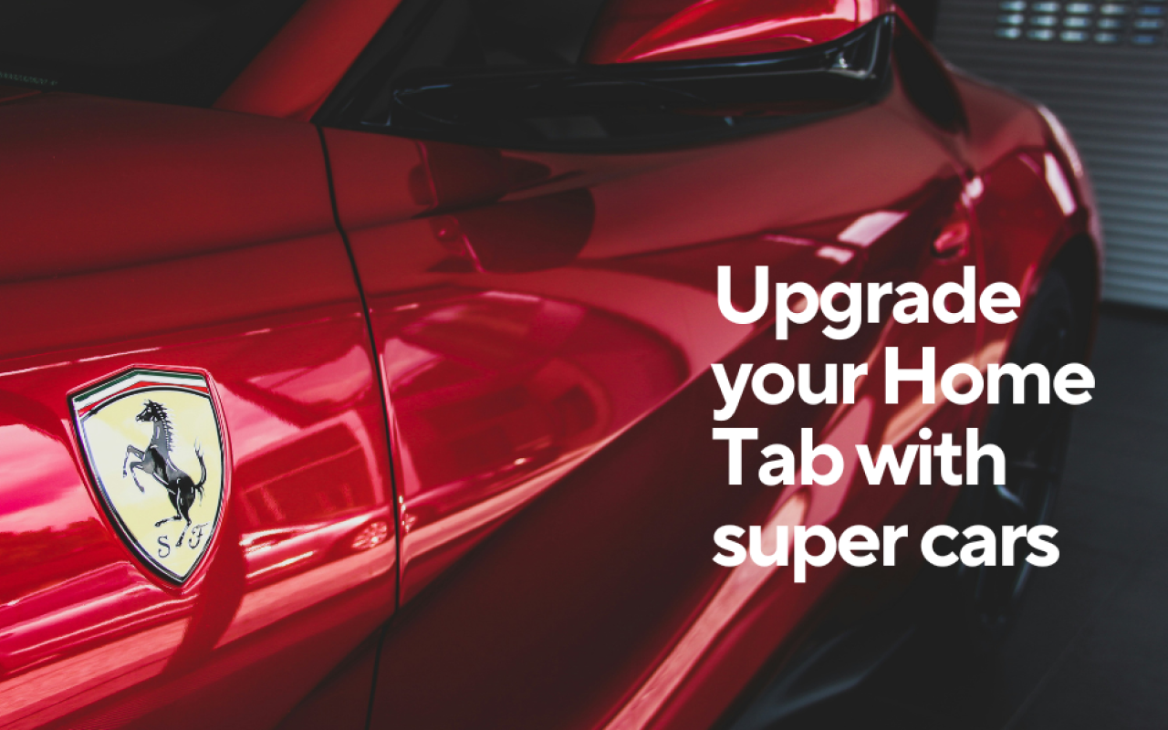 Super Car Wallpapers - New Tab - 截图 4