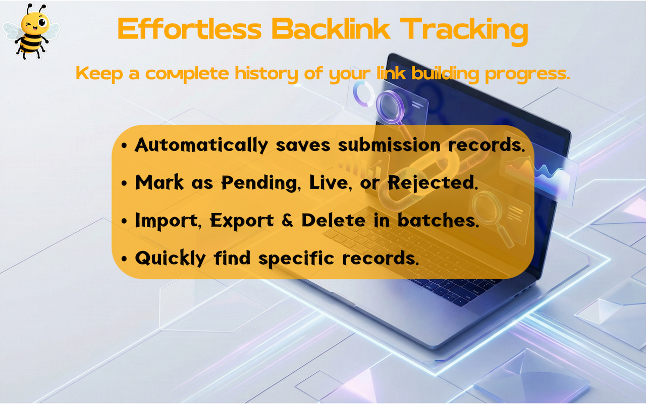 BacklinkHelper – 智能外链提交助手 - 截图 4