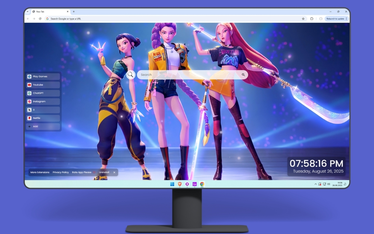 Kpop Demon Hunters Live Wallpaper - 截图 1