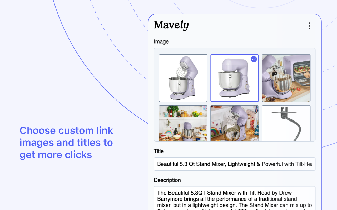 Mavely Link Creator - 截图 3