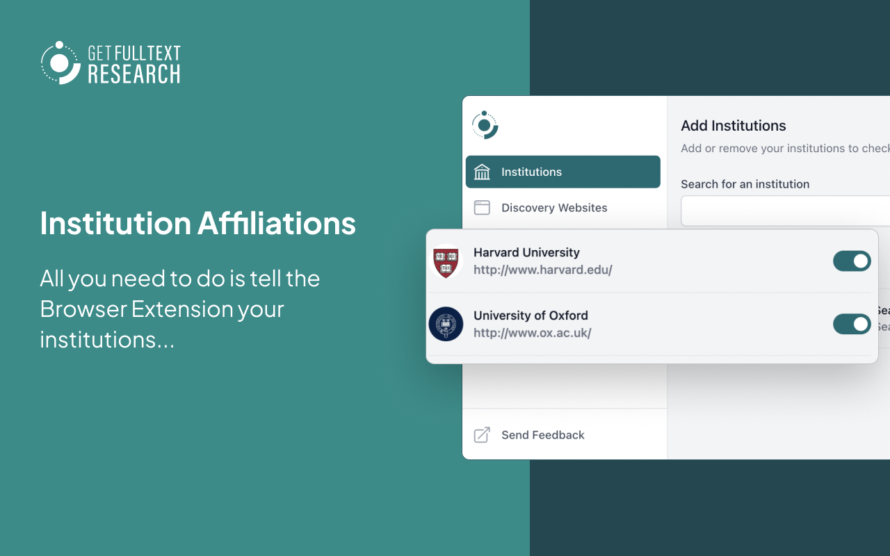Get Full Text Research (GetFTR) - 截图 1