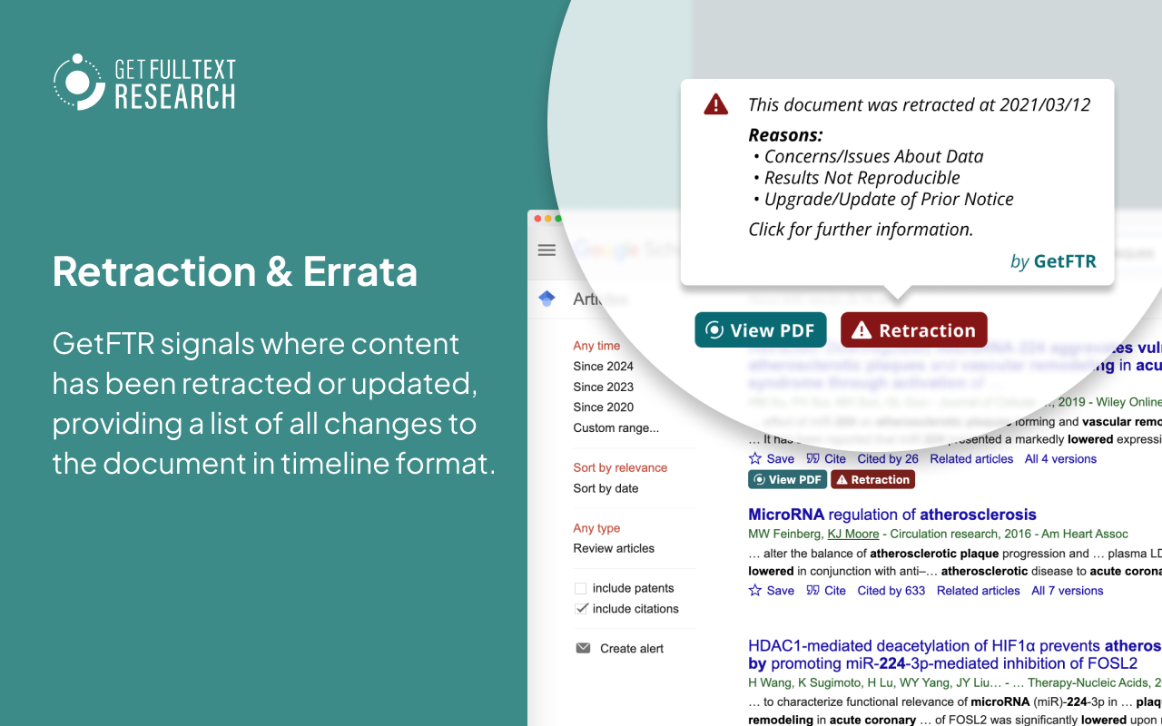 Get Full Text Research (GetFTR) - 截图 3