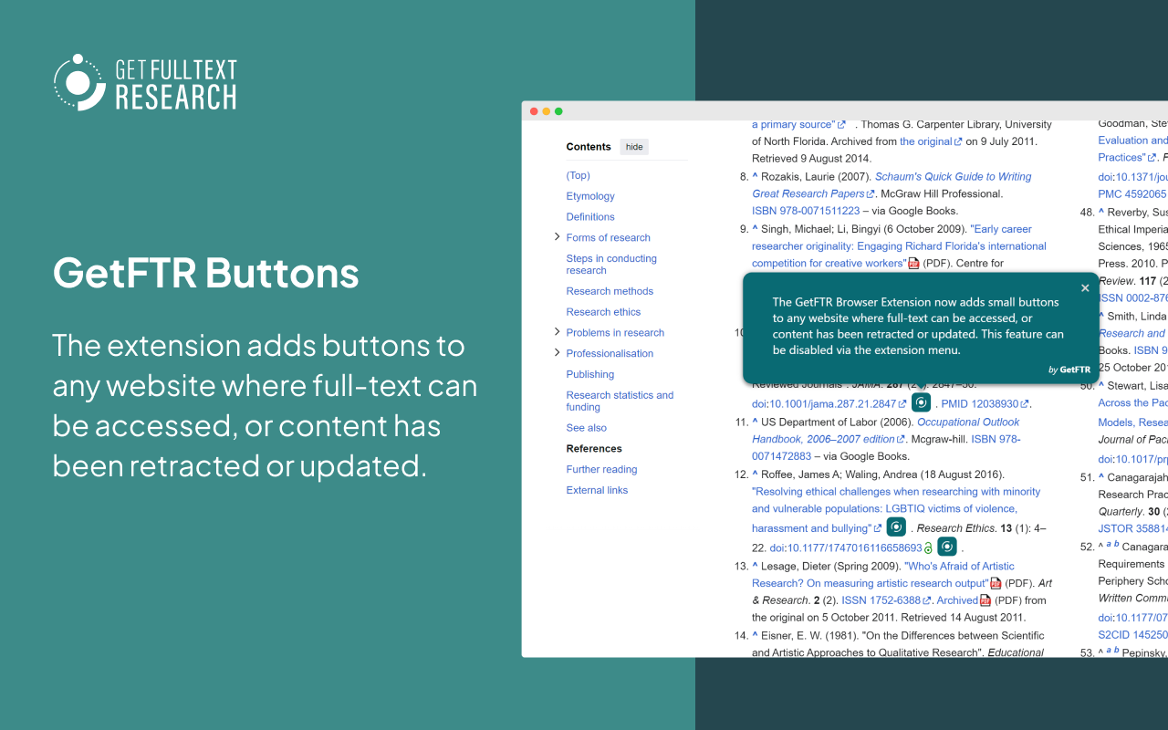Get Full Text Research (GetFTR) - 截图 5