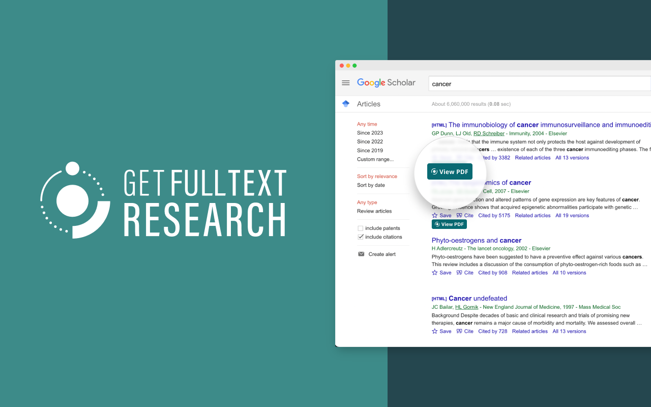 Get Full Text Research (GetFTR) - 截图 6