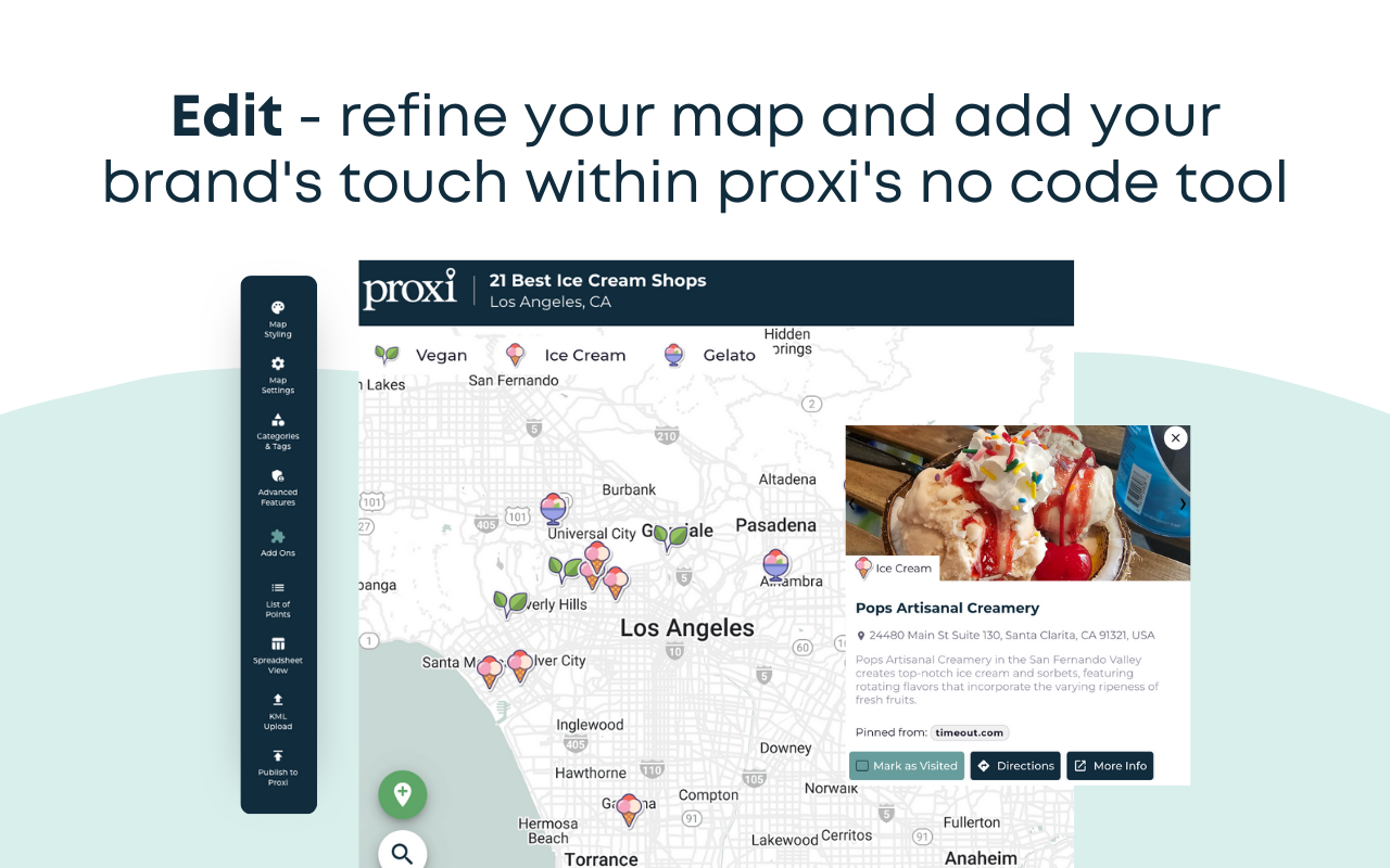 Map My Blog - AI-powered Mapping Software - 截图 2