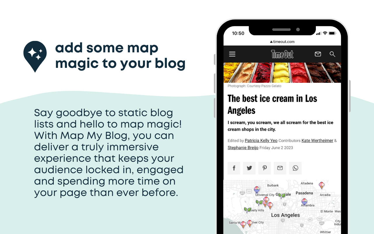 Map My Blog - AI-powered Mapping Software - 截图 5