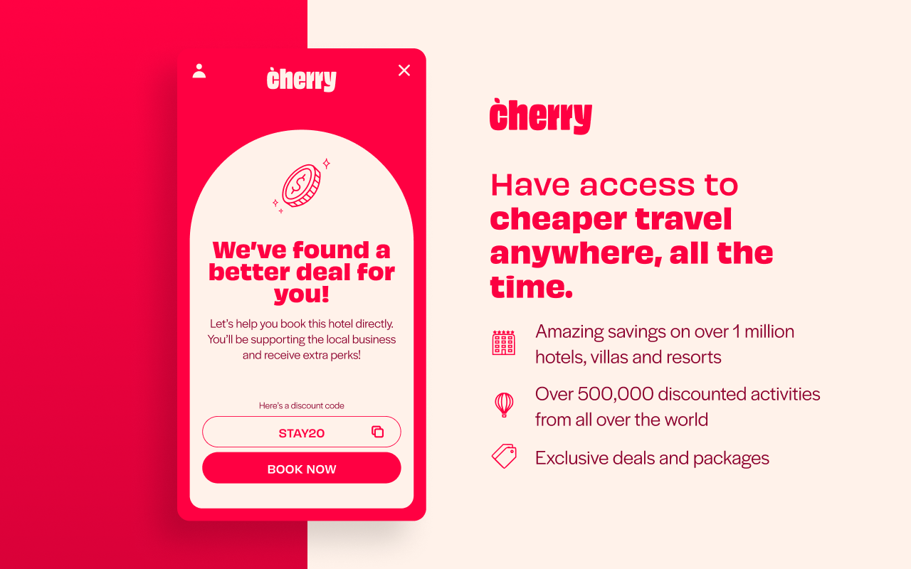 Join Cherry - Stop Overpaying for Hotels - 截图 4
