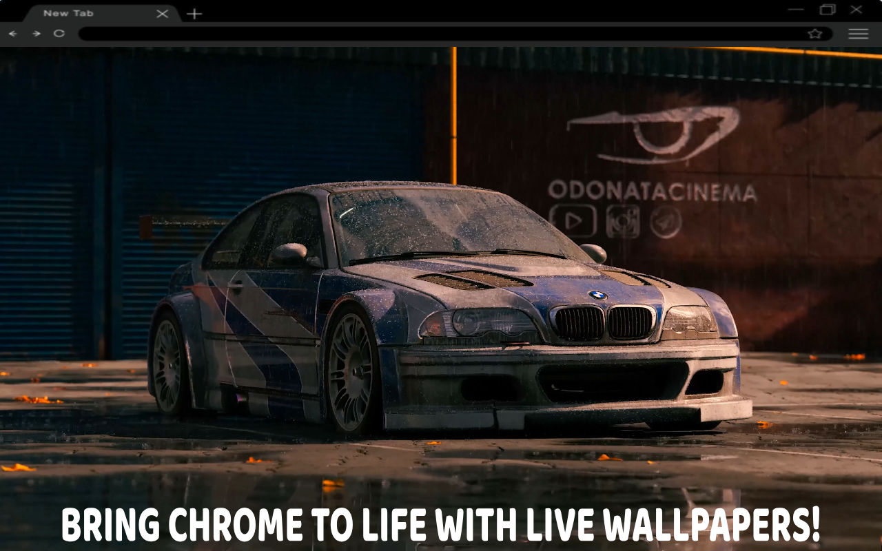 BMW M3 E46 Need for Speed Most Wanted Live Wallpaper - 截图 3