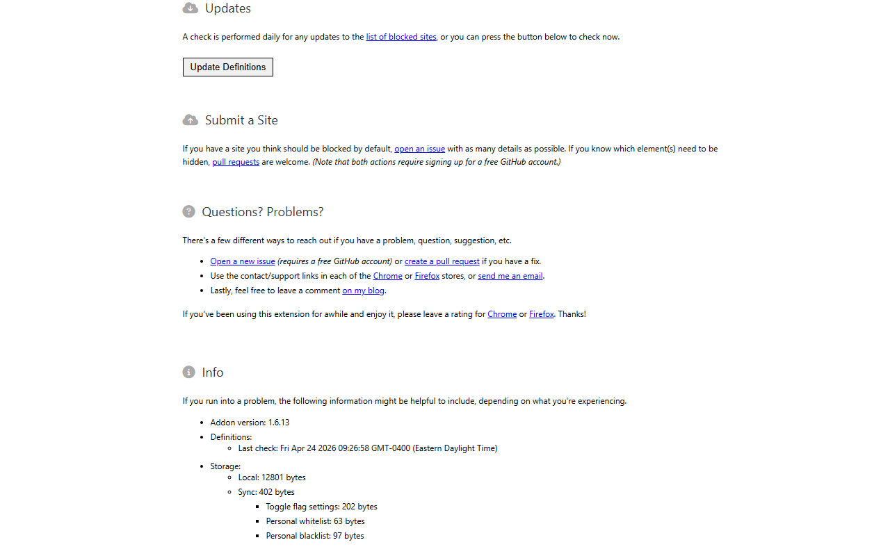 Hide Comments Everywhere - 截图 3