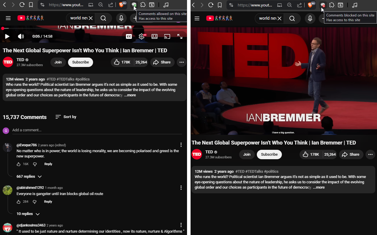 Hide Comments Everywhere - 截图 4